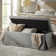 Lessman 46.5" Farmhouse Storage Bench with Removable and Machine-Washable Slipcover