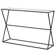 Sabrina 45'' Glass Top Console Table