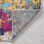Tapis abstrait rose / bleu / orange Altero-481761850