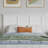 Amandah Low Profile Solid Wood Panel Bed-1063239668-1063239669