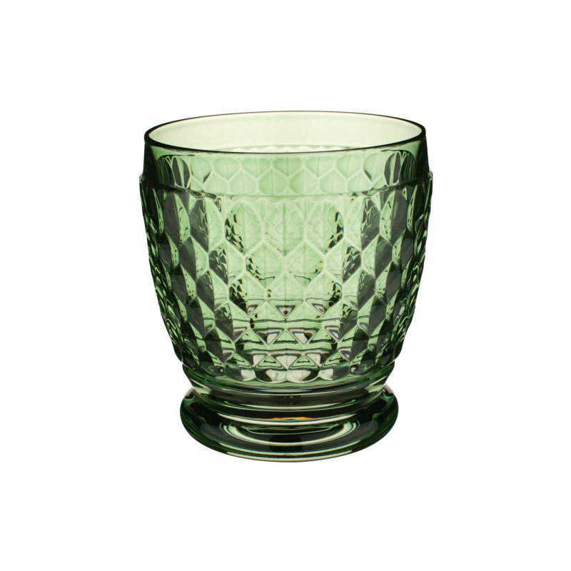 Villeroy & Boch Boston Double Old-Fashioned Glass, 11 oz, Green
