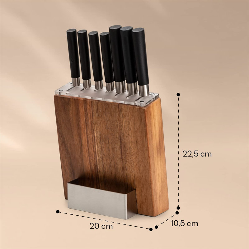 Ebern Designs Natayah Knife Block Set