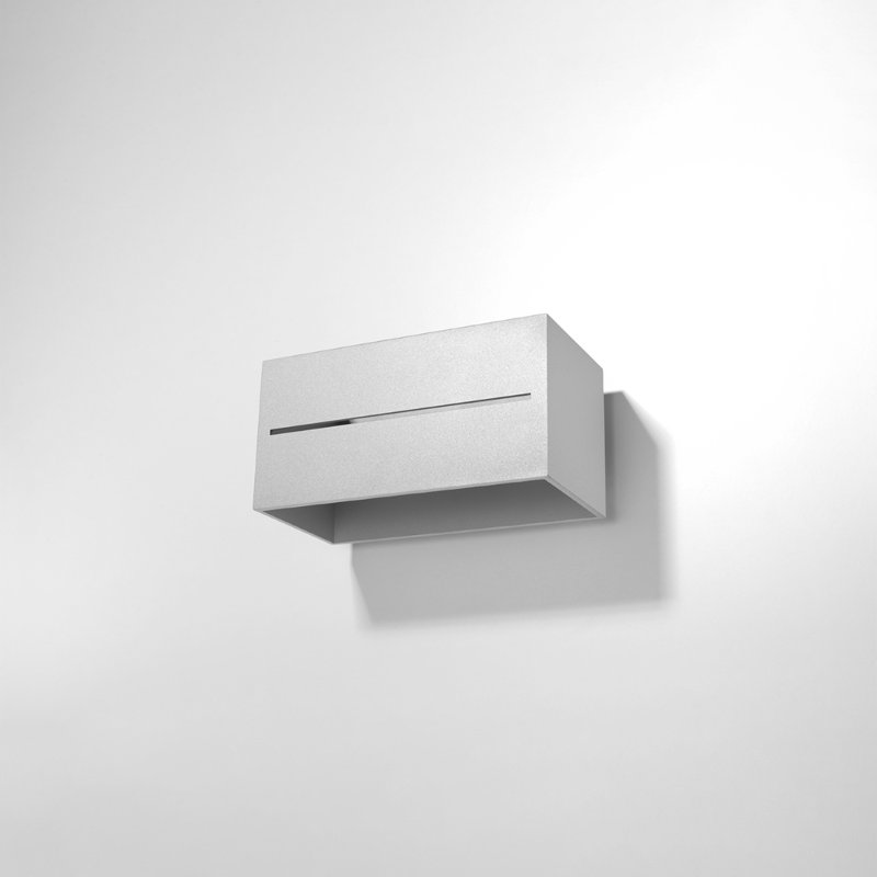 Alfrodull 2-Light Up & Downlight, Grey