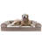 Plush & Suede Memory Foam Sofa Style Pet Bed-1458577986-1458577989