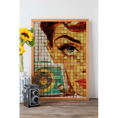 Stunning Decorative Framed MDF Painting, 12.9 x 18.9 inches | 100% Solid Wood Frame (Thickness: 0.8 inches) | Vibrant Digital Print, Perfect for Home Décor & Gallery Walls, Adds Elegance & Style to Any Room