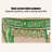 Emerald Green Gilded Carved Semicircular Solid Wood Vintage Console Table
