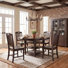 Ensemble repas 5 pièces Powers Classic Farmhouse - brun foncé
