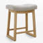 Tabouret de bar 24,4 po à hauteur de comptoir avec structure en bois massif-339418482
