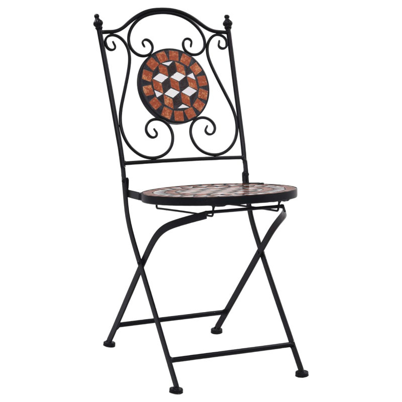 Cappello Patio Dining Side Chair, Brown