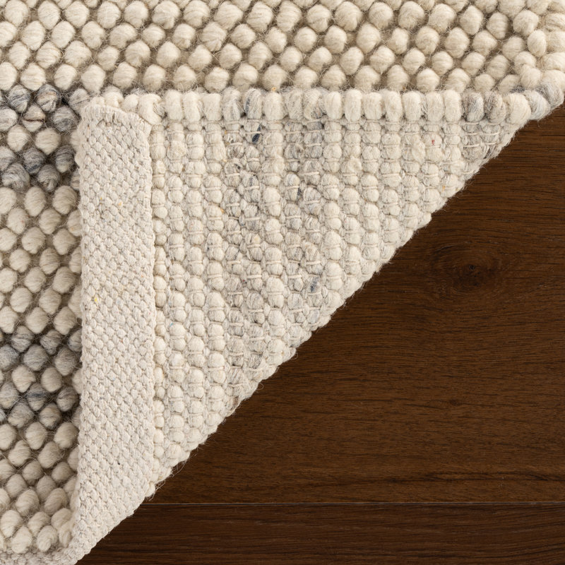 Venit Modern Striped Farmhouse Rug, Rectangle 5' x 8'