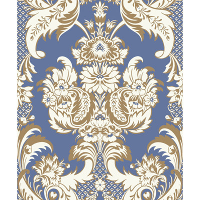 Albemarle Damask Wallpaper Roll