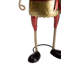 Metal Elf with Green Hat Christmas Statuary