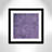 Eada 'Vibrant Purple Square I' Framed Print