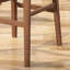 Tabouret de bar rembourré avec sièges en tissu, ensemble de 2, pour cuisine, salle à manger-366548920