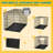 Dog Crate With Divider Panel-2059373533