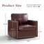 Fauteuil d'appoint 31 po en cuir Vegan-132998222