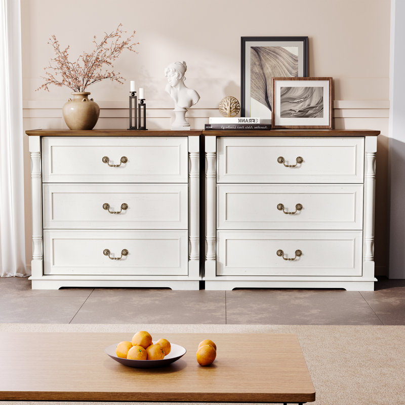 80cm W Bedside Table
