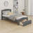 Platform Bed Frame With Storage Drawer-1421877703