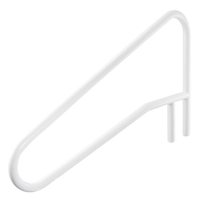 Pool Rail, 54 x 32 inch Pool Handrail, 220 lbs Load Capacity Heavy Duty Stainless Steel Swimming Handrail, Seamless Welding, Recessed or Base Mount, for Poolside, Water Parks, Spa Centers
