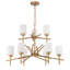 Lustre classique unique à 9 lumières Nedelia-1284313334