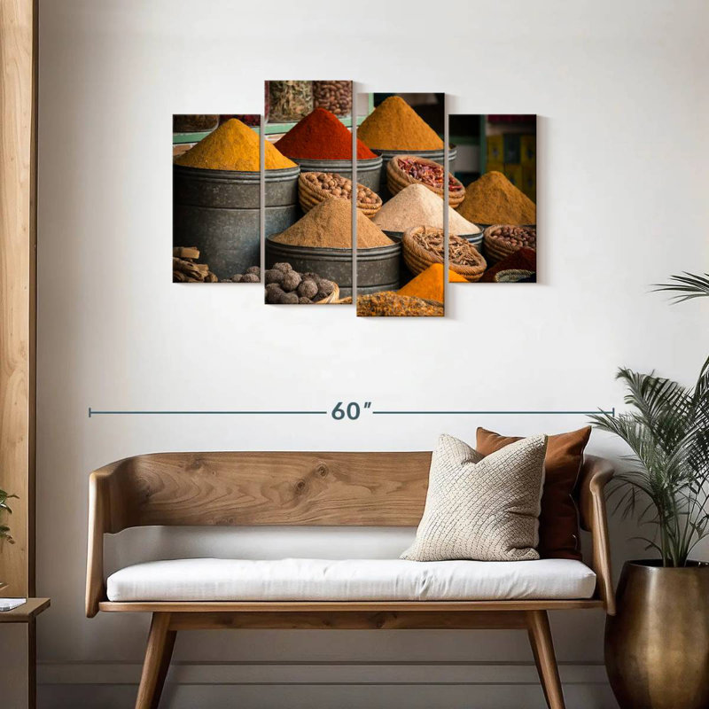 Yarlin Moroccan Souk Spices, 27" H x 43" W