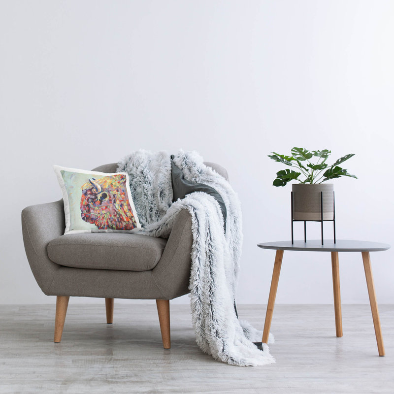 Housse et insert de coussin décoratif en polyester