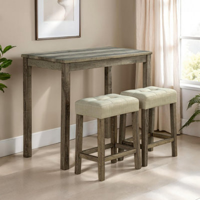 Gabriella 3-piece Pack Counter Height Table Set