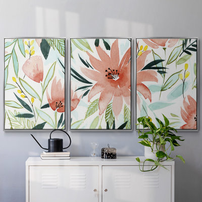 " Tropical Drift I " 3 - Pieces