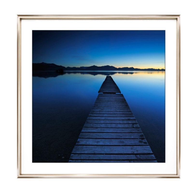 Early Riser Print by Sofia Fox, Glass Coat, 36" H x 36" W x 1.5" D