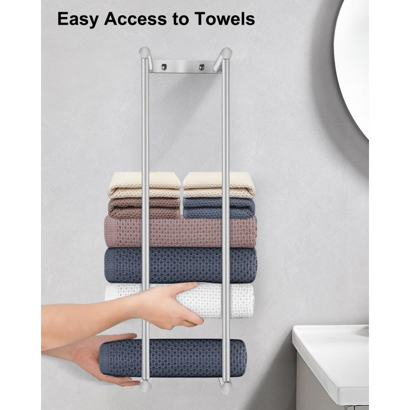 20 cm L Stainless Steel Towel Rack