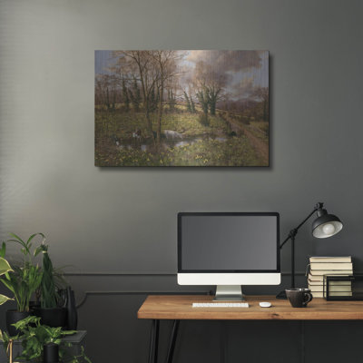 " Cattle And Daffodils " by Bill Makinson