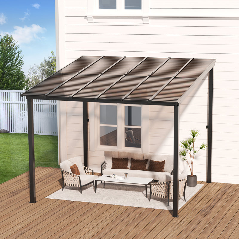Angeli 10 Ft. W x 10 Ft. D Steel Patio Gazebo