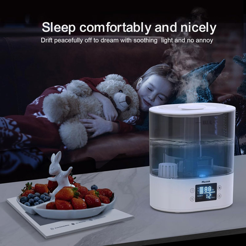 Humidificateur d'air à brume fraîche 4L