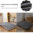 Extra Thick Futon Floor Mattress, Japanese Folding Roll Up Padded Mattress Sleeping Pad, Foldable Camping Portable Shikibuton, Bed Topper, Floor Lounger Guest Bed For Car Couch-1962847578