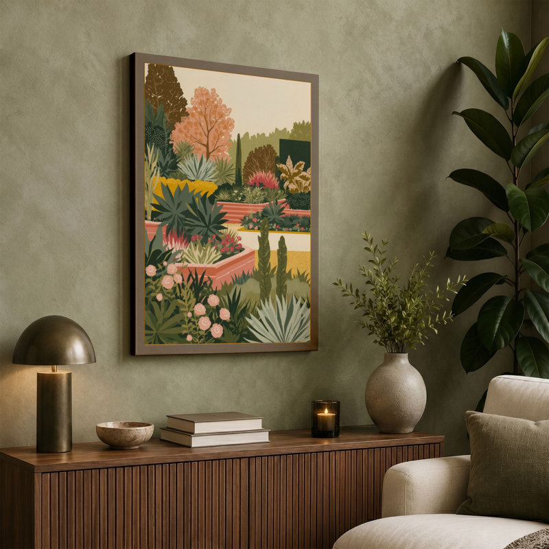 Print, 30x20 - 76.2 x 50.8 cm, Taupe Border