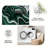 1PC Dark Green Silver Glitter Fluid Marbled Swirl Agate area rugs for Living Room, Soft, All seasons, Easy-maintain, Washable Indoor mat, Farmhouse suitable for for dining room, bedroom, entryway...-1214713762