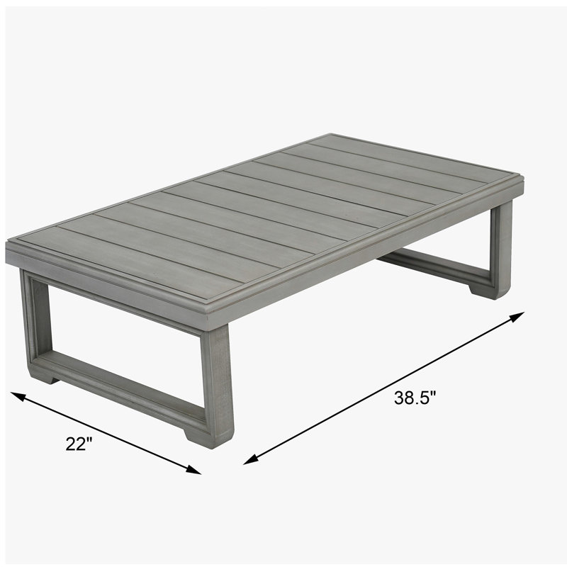 TABLE BASSE WESTCHESTER, Light Gray