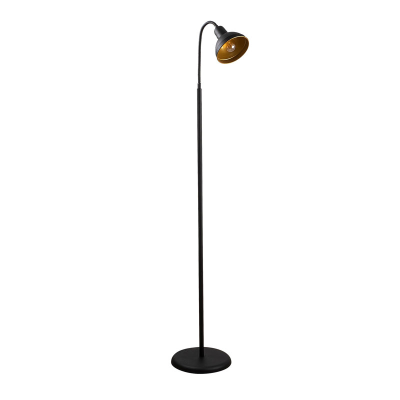 58.95'' Black Arched Floor Lamp