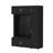 Hall Tree with Padded Bench, 4 Hooks and Multi-Tier Storage Shelves-129411424