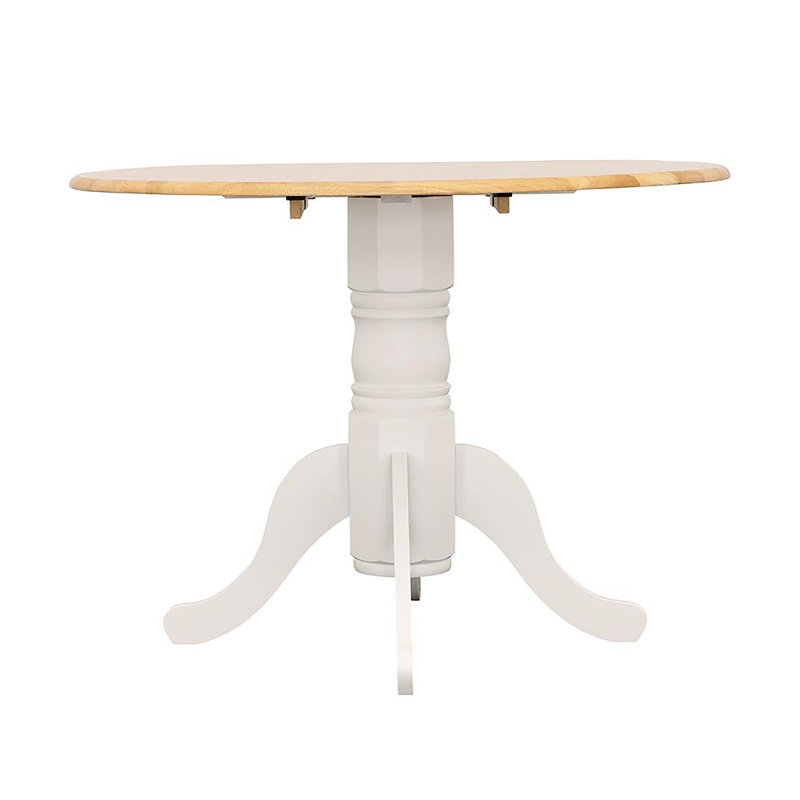 Round Dining Table With Drop Leaf