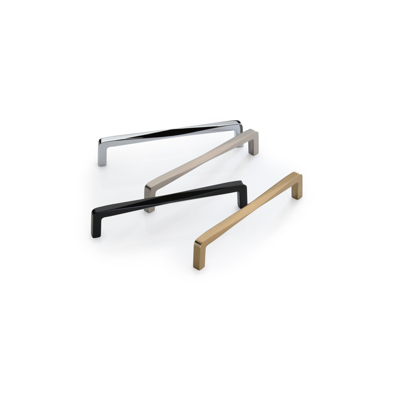 Geometric Cabinet Pull, Black