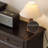 Dark-walnut Solid + Manufactured Wood Accent Cabinet