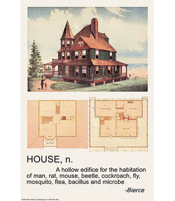 « house n. » par wilbur pierce, impression