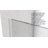Meridian 34" W x 62" H Fixed Framed Bathtub Screen with 3/8" Glass-99078317