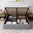 Hydraulic Lift Up Upholstered Platform Bed with Adjustable Headboard-1049167643-1049167641