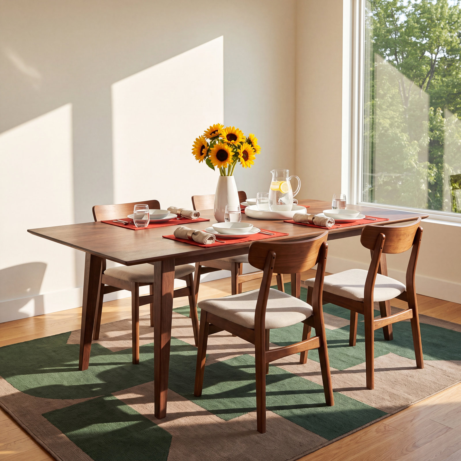 Brimmer 86.6'' Dining Table