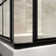 French Corner 36" W x 36" D x 74.75" H Framed Square Shower Kit