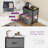  Jaece Modern 2-Fabric Drawer Nightstand, Small Space Bedside Table, End Table Storage Cabinet-1188218667-1149448990