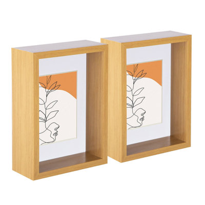 Nicola Spring - 3D Deep Box Photo Frames
