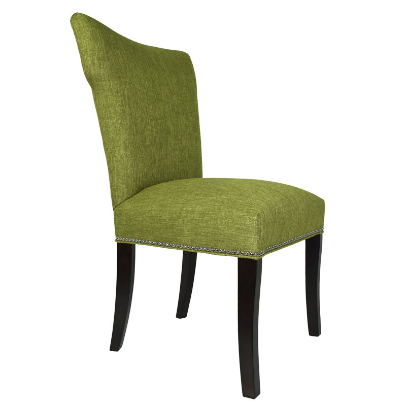 19'' H Upholstered Dining Chair, Grass